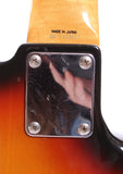 1993 Fender Jazz Bass 62 Reissue lefty sunburst