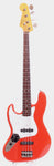 2004 Fender Jazz Bass 62 Reissue lefty fiesta red