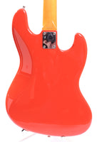 2004 Fender Jazz Bass 62 Reissue lefty fiesta red