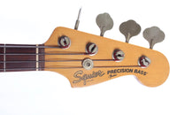 1983 Squier Precision Bass 62 Reissue sunburst
