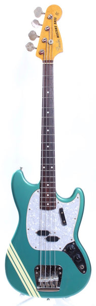1999 Fender Mustang Bass, competition ocean turquoise metallic