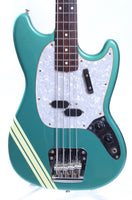 1999 Fender Mustang Bass, competition ocean turquoise metallic