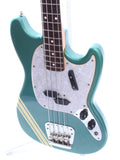 1999 Fender Mustang Bass, competition ocean turquoise metallic