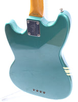 1999 Fender Mustang Bass, competition ocean turquoise metallic