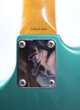 1999 Fender Mustang Bass, competition ocean turquoise metallic