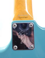 1997 Fender Mustang Bass california blue
