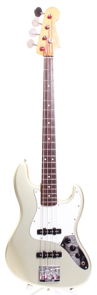 1993 Fender Jazz Bass 62 Reissue 32" medium scale inca silver metallic