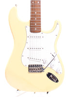 1993 Fender Squier Stratocaster Silver Series vintage white