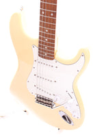 1993 Fender Squier Stratocaster Silver Series vintage white