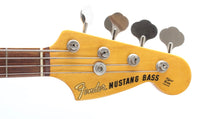 2008 Fender Mustang Bass competition olympic white