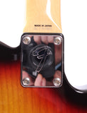 2010 Fender Telecaster 71 Reissue lefty sunburst
