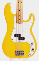 1981 Fender Precision Bass monaco yellow