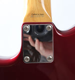 2003 Fender Jaguar '66 Reissue Binding candy apple red