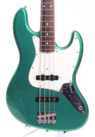 1991 Fender Jazz Bass 66 Reissue Dots & Binding sherwood green metallic