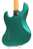 1991 Fender Jazz Bass 66 Reissue Dots & Binding sherwood green metallic