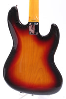 2000 Fender Jazz Bass 62 Reissue lefty sunburst