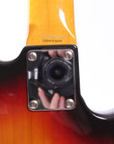 2000 Fender Jazz Bass 62 Reissue lefty sunburst
