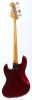2008 Fender Jazz Bass 62 Reissue Medium 32" Scale candy apple red