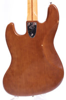 1977 Fender Jazz Bass mocha brown