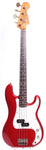 1982 Squier Precision Bass 62 Reissue candy apple red