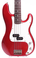 1982 Squier Precision Bass 62 Reissue candy apple red