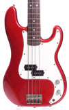 1982 Squier Precision Bass 62 Reissue candy apple red