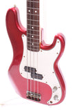 1982 Squier Precision Bass 62 Reissue candy apple red