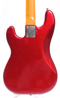 1982 Squier Precision Bass 62 Reissue candy apple red