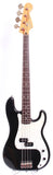1993 Squier Precision Bass Silver Series black