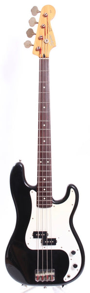 1993 Squier Precision Bass Silver Series black