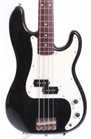 1993 Squier Precision Bass Silver Series black