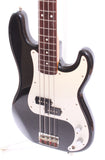 1993 Squier Precision Bass Silver Series black