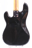 1993 Squier Precision Bass Silver Series black