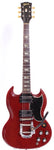 1966 Gibson SG Standard Bigsby cherry red