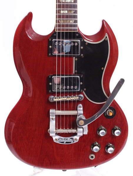 1966 Gibson SG Standard Bigsby cherry red Yeahman s Vintage Used Guitars