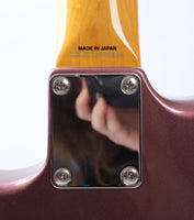 2012 Fender Stratocaster '62 Reissue matching headstock burgundy mist metallic