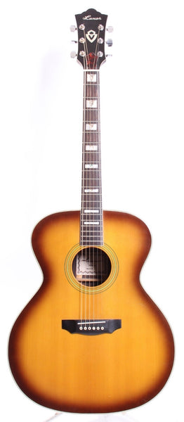 1970s Luxor Jumbo Guild F-55 Replica sunburst