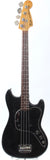 1977 Fender Musicmaster Bass black