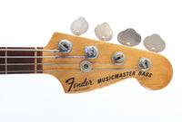 1977 Fender Musicmaster Bass black
