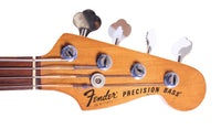 1978 Fender Precision Bass fretless sunburst