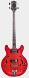 1970s Epiphone Ea-260 Hollow-Body Bass cherry red