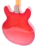 1970s Epiphone Ea-260 Hollow-Body Bass cherry red