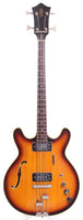 1960s Klira Ultra Thinline Bass sunburst