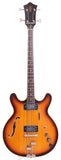 1960s Klira Ultra Thinline Bass sunburst