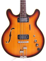 1960s Klira Ultra Thinline Bass sunburst
