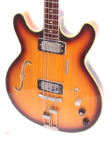 1960s Klira Ultra Thinline Bass sunburst
