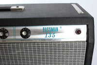 1978 Fender Bassman 135 w/ 4x12 pyramid cabinet silverface
