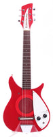 1990s Xmas Guitar Company Mersey Mini Rick red