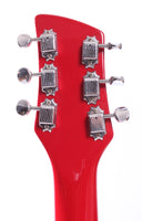 1990s Xmas Guitar Company Mersey Mini Rick red