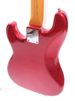 1984 Squier Precision Bass 62 Reissue 32" Scale candy apple red